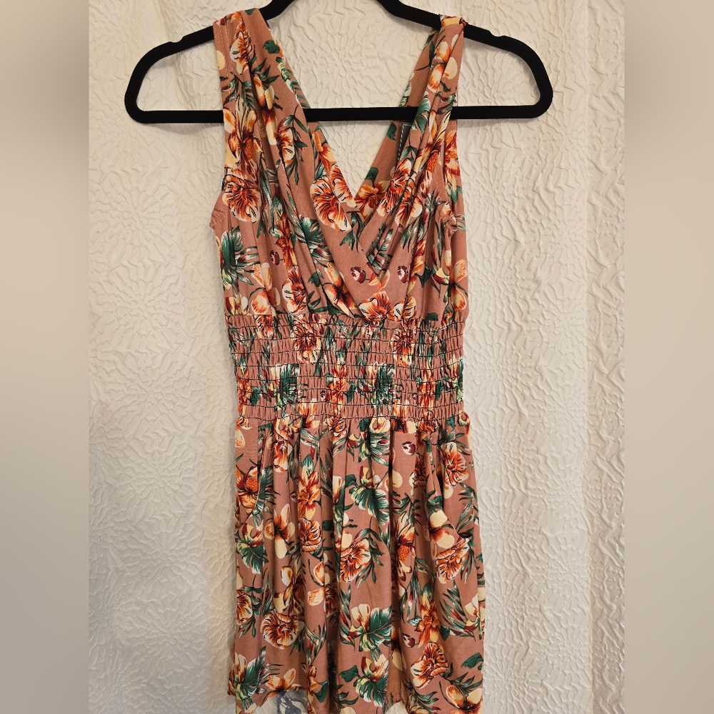 C Mode Floral Romper